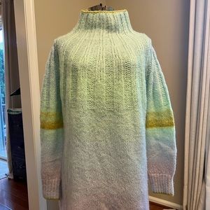 Anthropologie Ombré Oversized Sweater
